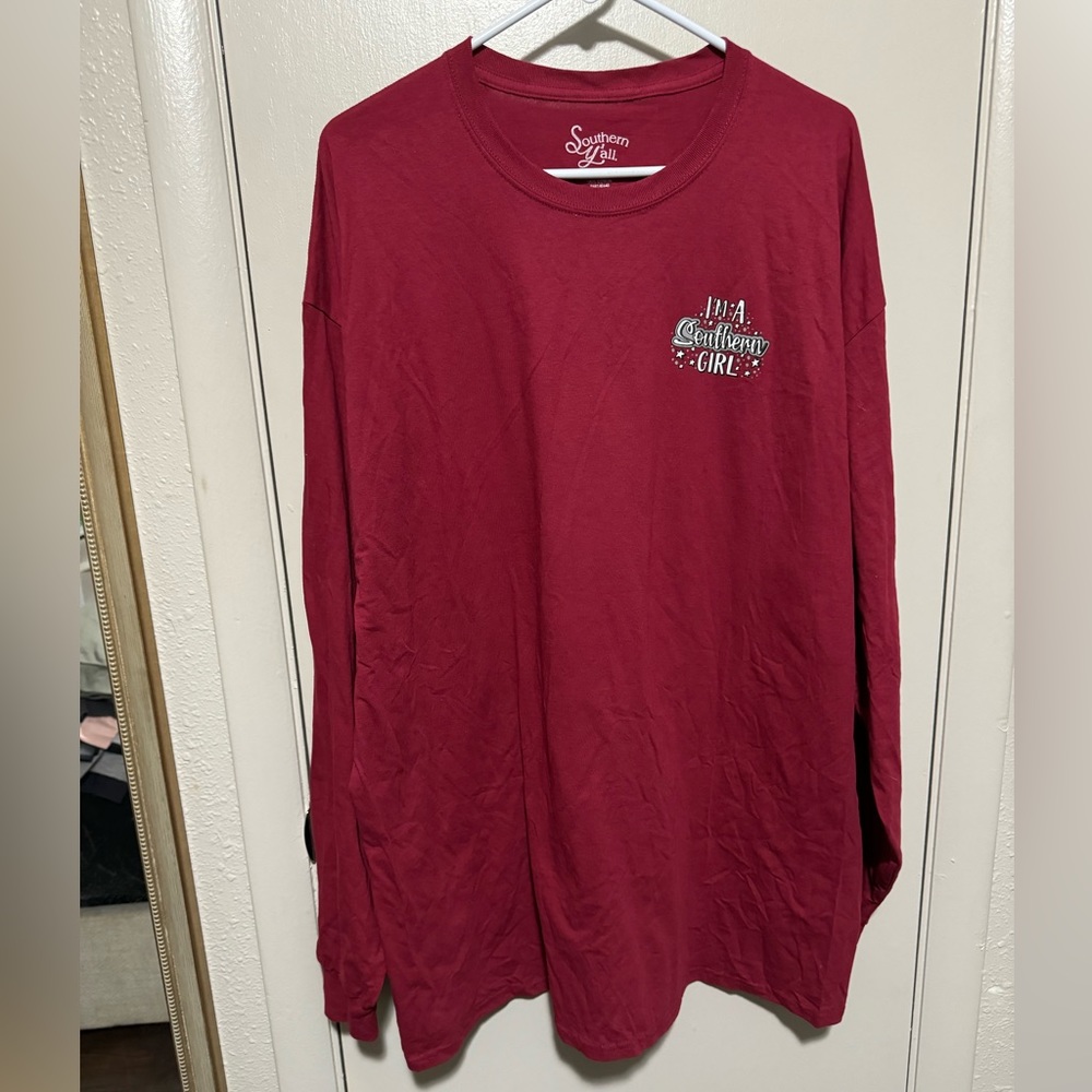 Women’s 2X, long sleeve T-shirt